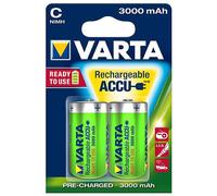 Varta Power Accu - Batterie 2 x C - NiMH - (rechargeables) - 3000 mAh