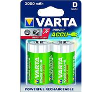 Varta Power Accu - Batterie 2 x D - NiMH - (rechargeables) - 3000 mAh