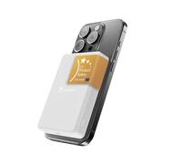 VARTA Power Bank 5000 mAh, Mag Pro, magnétique, sans Fil, Coloris Blanc