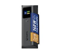 VARTA Powerbank 27000 mAh, High Speed, 140 W Charge Ultra-Rapide, Aluminium