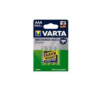 VARTA Batteries LR3 (AAA) X4 1000mAh (Ready To Use)