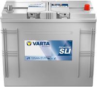 Varta Promotive Black J1 Batterie Poids Lourds, Travaux Publics, Agricoles, 12 V 125Ah 720 Amps (En)