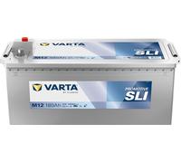 Varta Promotive Black M12 Batterie Poids Lourds, Travaux Publics, Agricoles, 12 V 180Ah 1400 Amps (En)