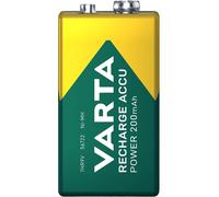 Varta RECH.AC.Power 9V200mAh BLI1 Pile rechargeable 6LR61 (9V) NiMH 200 mAh 8.4 V 1 pc(s)