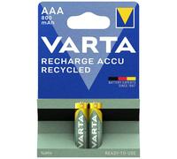 Varta RECH.AC.RECYC.AAA800mAh BLI2 Pile rechargeable LR3 (AAA) NiMH 800 mAh 1.2 V 2 pc(s)