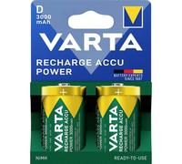 Varta Piles rechargeables D (HR20) 3000 mAh – Lot de 2