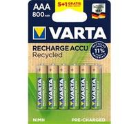 VARTA RECHARGE ACCU RECYCLED 5+1 AAA 800 MAH Vert / Brun G