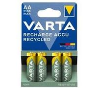 Varta Pile rechargeable Accu Recycled 56816 – NiMH LR6 (AA) 1,2 V 2 pièces