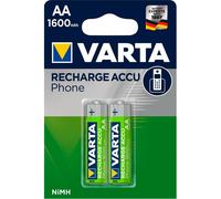 2 Piles AA phone 1600 mAh 58399 VARTA