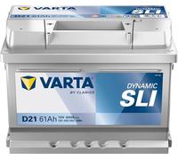 Varta Silver Dynamic D21 Batterie Voitures, 12 V 61Ah 600 Amps (En) | Compatible avec : ALFA ROMEO 145, 146, ALPINA RLE Roadster, AUDI 100 C1 berline, 100 C2 Avant, 100 C2 berline