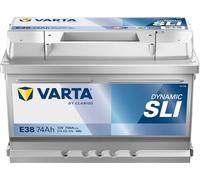 Varta Silver Dynamic E38 Batterie Voitures, 12 V 74Ah 750 Amps (En)
