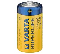 Varta Superlife alcalines Baby C Batterie (Lot de 2)