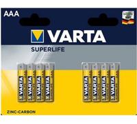 Varta Superlife R03 Piles AAA 8 pièces