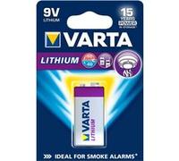 Varta Pile 9V Lithium 6LR61 1200 mAh – 1 pièce