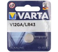 Varta V12GA, LR43, 186, 84, LR1142 Pile bouton