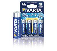 Varta V1500 Lot de 1 x 4 piles AA High Energy 1,5 V 1500 mAh