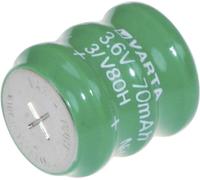 Varta V3/80H Pile bouton rechargeable 80H NiMH 80 mAh 3.6 V 1 pc(s)
