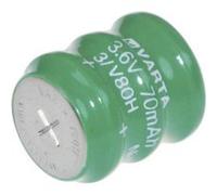Varta V3/80H Pile bouton rechargeable 80H NiMH 80 mAh 3.6 V G