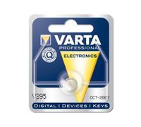 Varta V395 Pile Montre Silver Oxide 1.55V 42mAh SR57, Dimensions 9.5x2.7mm, Technologie Argent-Oxyde, Conditionnement Unitaire.