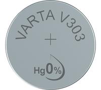 Varta - VA 303 Pile pour montres SR44 (10 pièces, 1 kit)