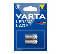 Varta Piles alcalines LR1 (N) Lady 1,5 V – Pack de 2