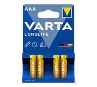 Varta VARTA Batterie LONGLIFE AAA blister de 4 Quantité:1