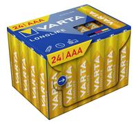 Varta VARTA Longlife AAA Cube Pack24 Pile LR3 (AAA) alcaline(s) 1.5 V 24 pc(s)