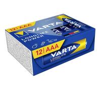 Varta Piles Longlife Power AAA (LR03) alcalines 1,5 V – Pack 12