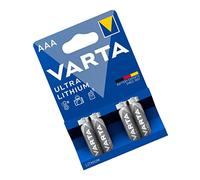 Pile LR3 (AAA) lithium Varta LITHIUM AAA Bli 4 1100 mAh 1.5 V 4 pc(s)