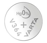 Varta Varta Varta Pile pour montre 1,55 V/17 mAh/argent V 364 pce 1 Quantité:10