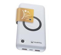 VARTA Wireless Power Bank 20000 mAh, 20 W Fast Charging, USB C PD | 2-en-1, Powerbank et Chargeur sans fil, Quick Charge, charge sans fil, chargeur mobile pour 4 appareils max.