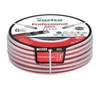 Vartco Professional Plus - Tuyau de jardin flexible à 6 couches avec système TFS, 50 m, résistant aux UV, adapté aux aliments, jusqu'à 30 bar, pour des températures de -25 °C à +60 °C (1" 10 m)
