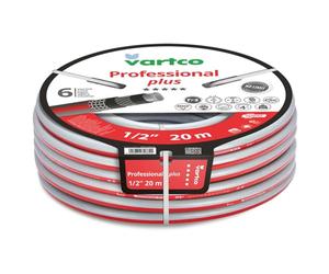 Vartco Professional Plus - Tuyau d'arrosage flexible à 6 couches - Anti-torsion - Résistant aux UV - 30 bar (1/2", 20 m)