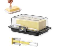 Vartegas Boîte de rangement en plastique ABS 500 g avec bloc réfrigérant et cuillère doseuse pour la cuisine et la maison (A)