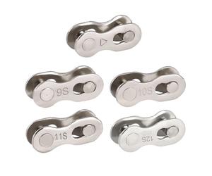 Vartegas Kit d'outils pour chaîne de vélo : pince à chaîne, dérive-chaîne, jauge de chaîne, antivol de chaîne, fouet de chaîne, tendeur de chaîne de vélo pour 6 à 10 chaînes de vitesses (B)