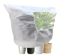 Vartegas Protection hivernale pour plantes en pot, 70 g/m², indéchirable, antigel, avec fermeture éclair, lavable, pour palmiers, oliviers (C)