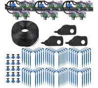 Vartegas Système d'irrigation solaire automatique Blumat - Serre - Tuyau d'arrosage pour paysage, parterre de fleurs, terrasse (B)