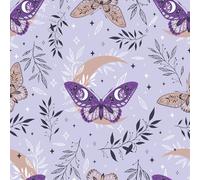 VaryPaper Papier peint autocollant en vinyle pour meubles, salon, chambre, placard, étagère, 44,5 x 200 cm, violet