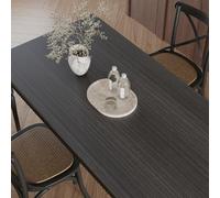 VaryPaper Papier Peint Effet Bois Foncé 40cmx200cm Film Adhesif pour Meuble Bois Rouleau Adhesif Decoratif Sticker Meuble Adhésif Plan de Travail Porte Vinyl Adhesif Armoire Escaliers