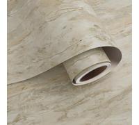 VaryPaper Papier Peint Marbre Vintage 40cmx200cm Papier Adhesif pour Meuble Rouleau Adhesif Decoratif Adhesif Plan de Travail Papier Peint Cuisine Lavable Salle de Bain Vinyl Adhesif Tableau Armoire