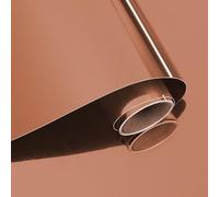 VaryPaper Papier peint miroir doré champagne 40 x 200 cm - Papier peint autocollant pour armoires - Film vinyle flexible pour décoration d'intérieur