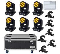 Varytec Varytec Hero Wash 715 HEX LED Bundle
