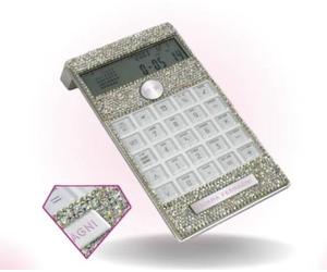 VARZI CARTOLERIA DAL 1956 Chiara Ferragni 2023 Calculatrice LCD Strass - Argent