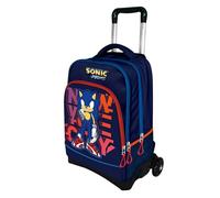 VARZI Sac à dos Trolley Sonic: Aventure et Vitesse en Mouvement, le Compagnon Parfait pour les Petits Héros!