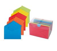 Varzi Stationery Selection since 1956 Pack of 100 Envelopes and 100 Coloured Car