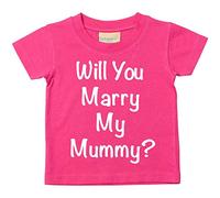 Vas-tu M’épouser My Mummy? Rose T-shirt Bébé Tout-petit Enfants Disponible en Tailles 0-6 Mois pour 14-15 Ans Demande en mariage - Rose, 12-18 mois