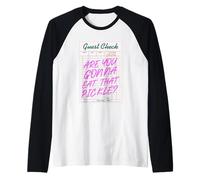 Vas-tu manger ce cornichon ? C'est drôle ? Manche Raglan