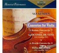 Vasa Prihoda - BrahmsConcertos for Violin