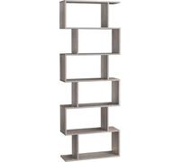 VASAGLE Bibliothèque, étagère à livres, 6 étages, indépendante, étagère de bureau, étagère décorative, pour affichage, moderne, pour salon, chambre, bureau