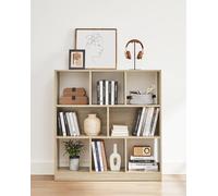 VASAGLE Bibliothèque, étagère cubique, étagère au sol, avec compartiments ouverts, pour le salon, le bureau, la chambre d'enfant, le bureau, comme séparation de pièce